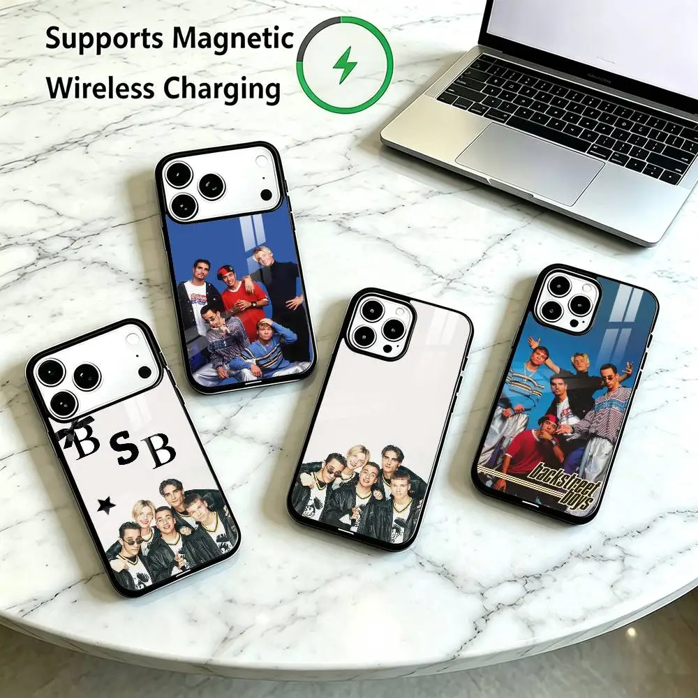 Backstreet Boys-S BSB Phone Case For iPhone18 17,16,15,14,13,12,11 Plus,Pro Allows magnetic wireless charging Gift