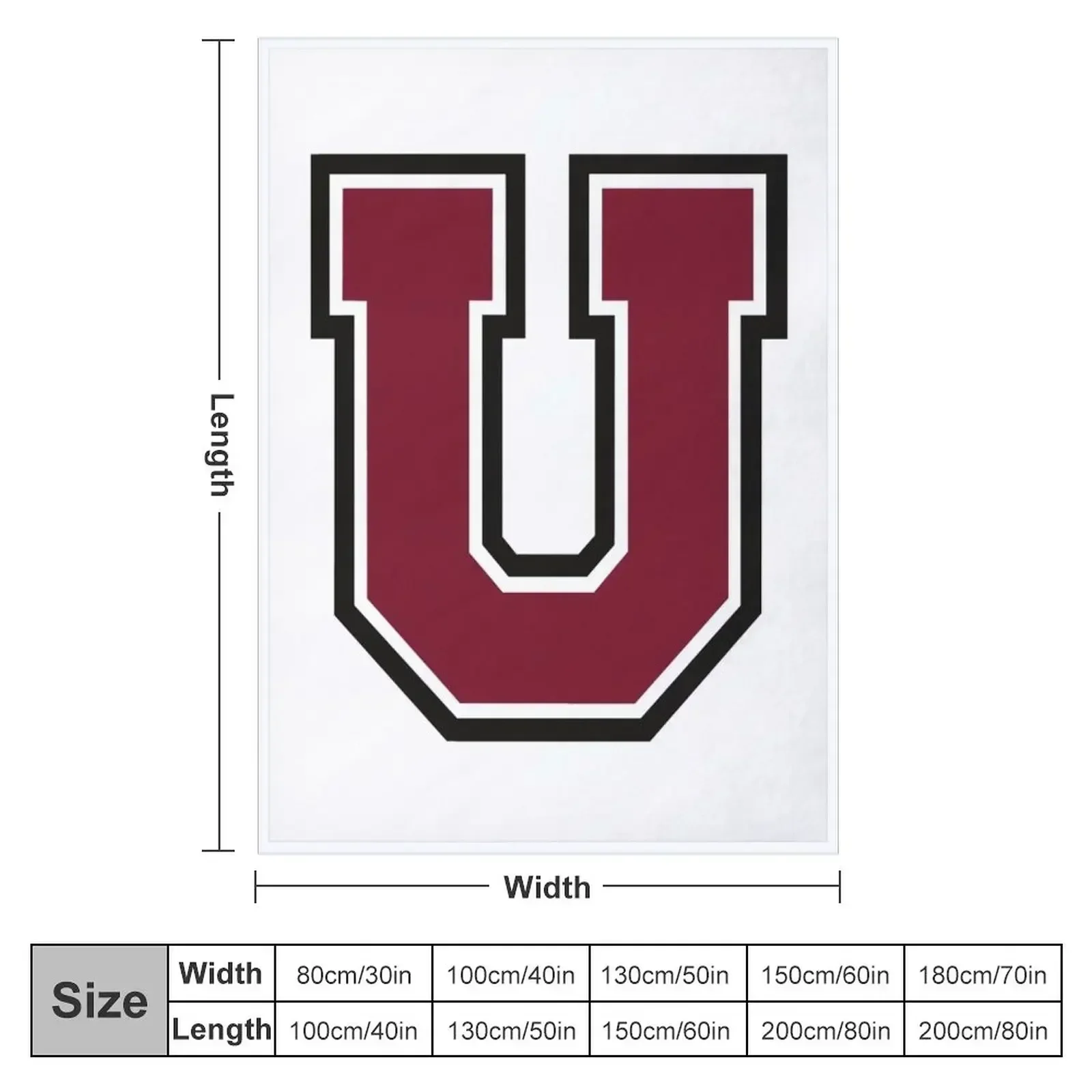Union dutchmen Throw Blanket couch cozy soft plush fuzzy picnic outdoor blanket