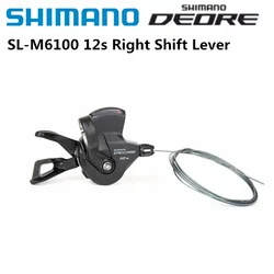 WinterMANO-DEORE SLX XT M6100 M7100 M8100 M5100 2 s 12 s, Levier de Changement de Vitesse pour Vélo VTT, 12 Vitesses, Original