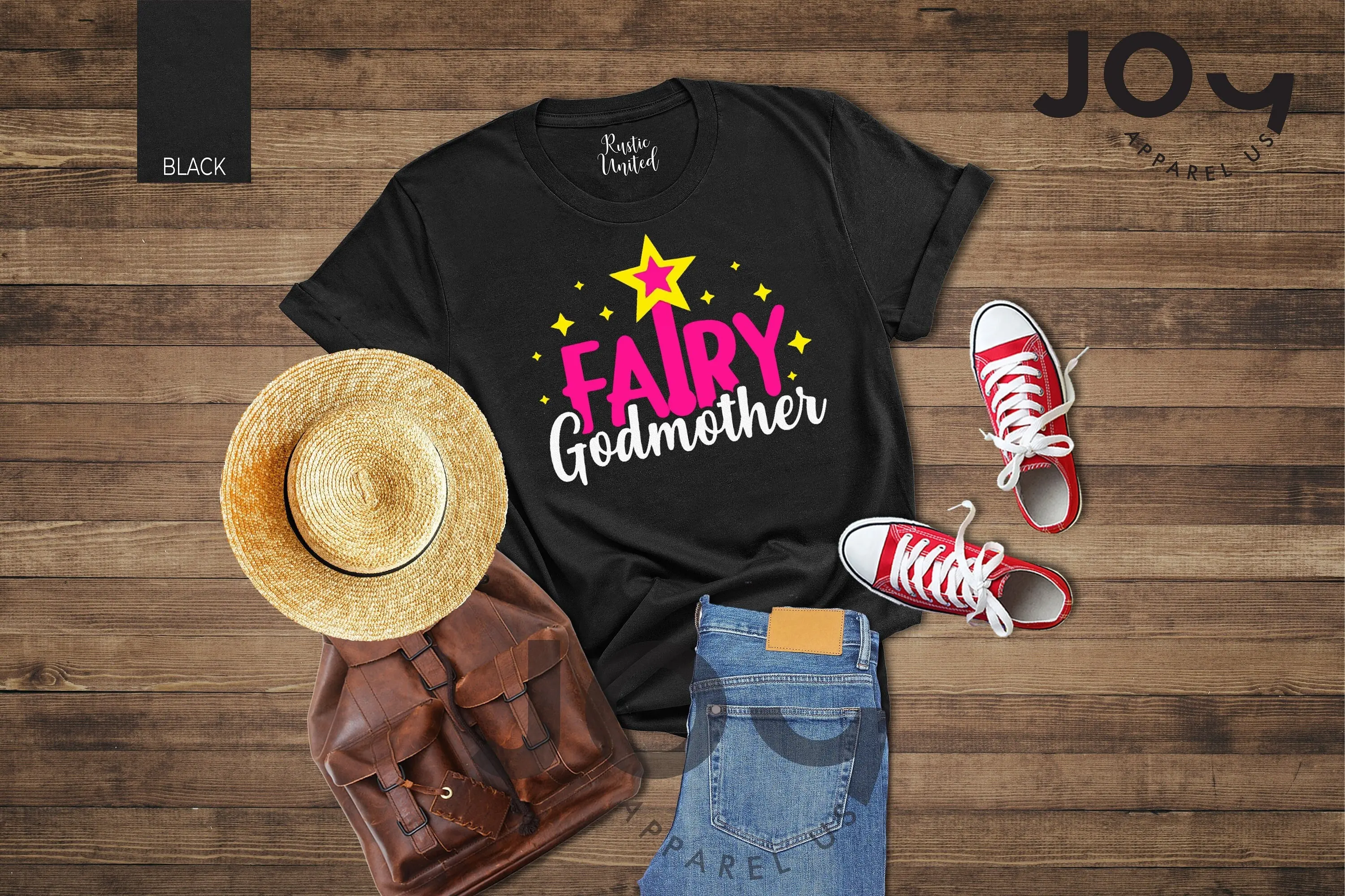 Fairy Godmother T Shirt Baptism Mothers Day Unique Christian La Madrina