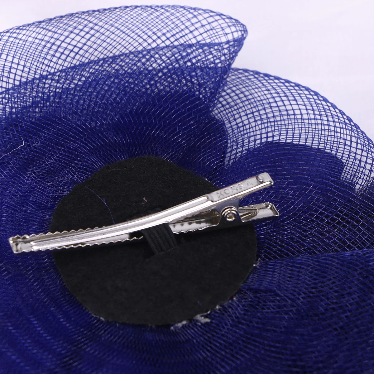 

Headband Lace Flower Women Hair Hoop Lightweight Party Headdress For Festival Halloween Cosplay Dancing Ball (Navy