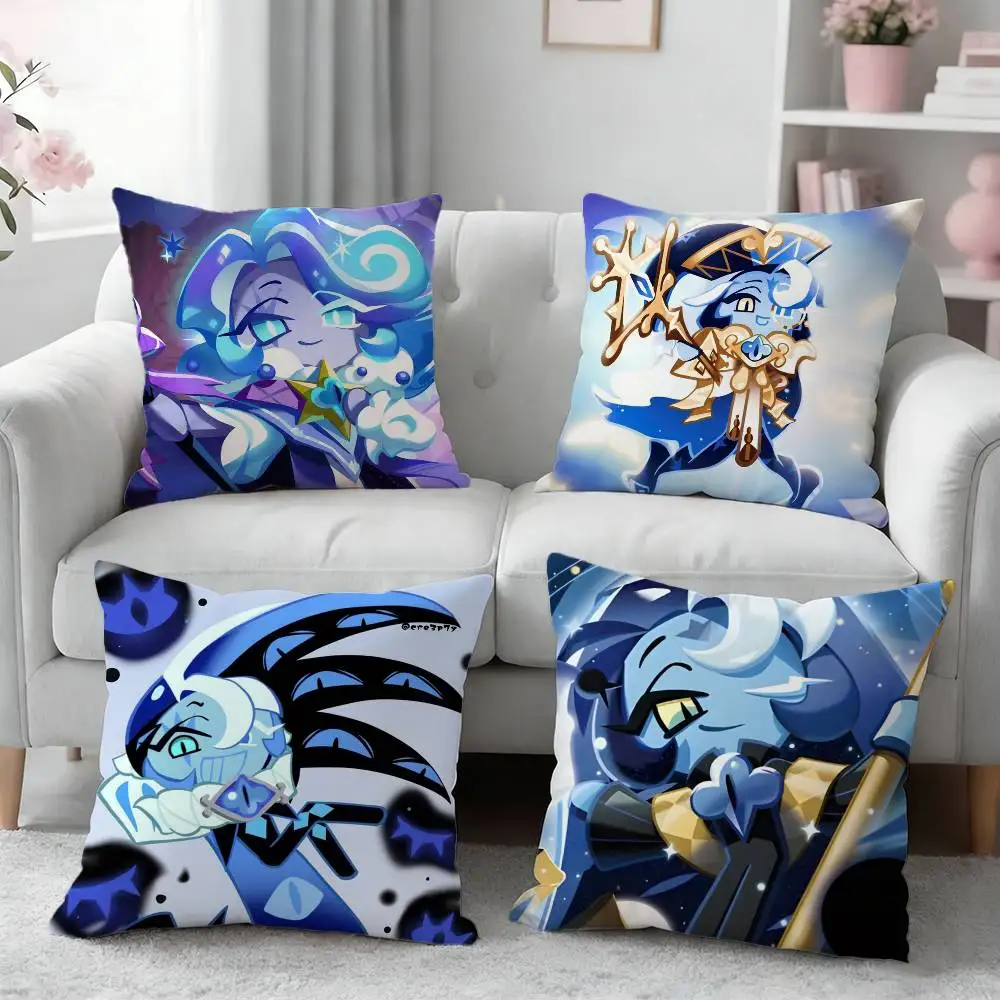 Shadow Milk Cookie Pillow Case Cushion Cover Throw Pillow Case For Car Sofa