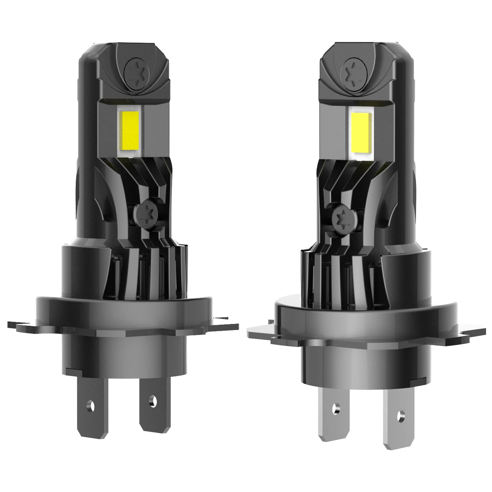 2X LED 130w 13000lm H7 High Low Beam Fog Light Headlight Bulbs Super Bright Conversion Kit