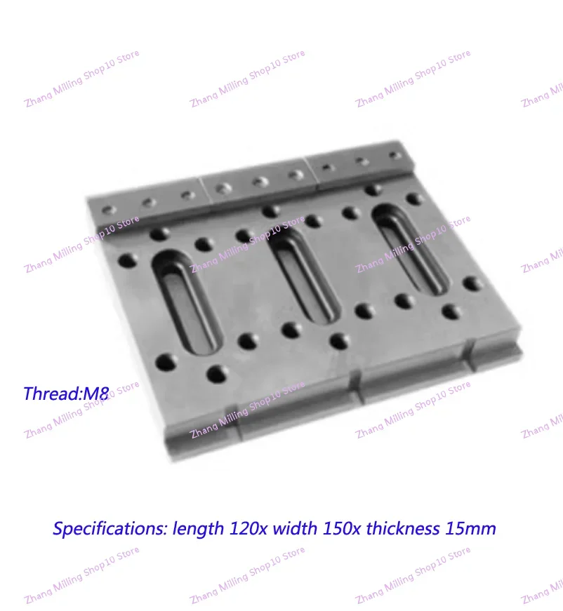 

EDM Wire Cut Parts Clamp Stainless Holder Jig Tools 120*150 for Sodick Mitsubish Fanuc Makino Charmilles Wire Cutting Machine