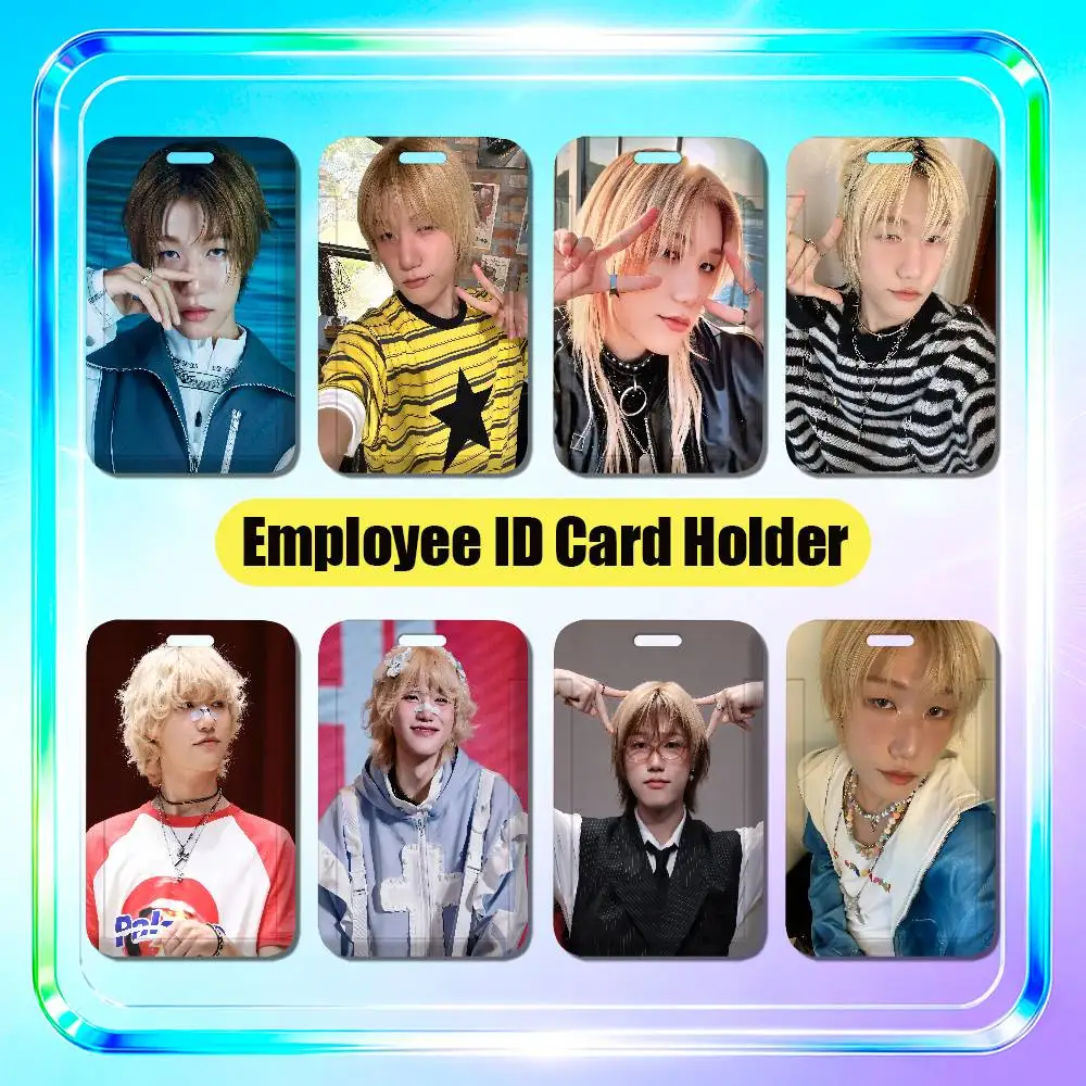 For P1harmony Intak Jongseob Employee ID Card Holder Badge Office Student Bank Work Credit Decoration Case