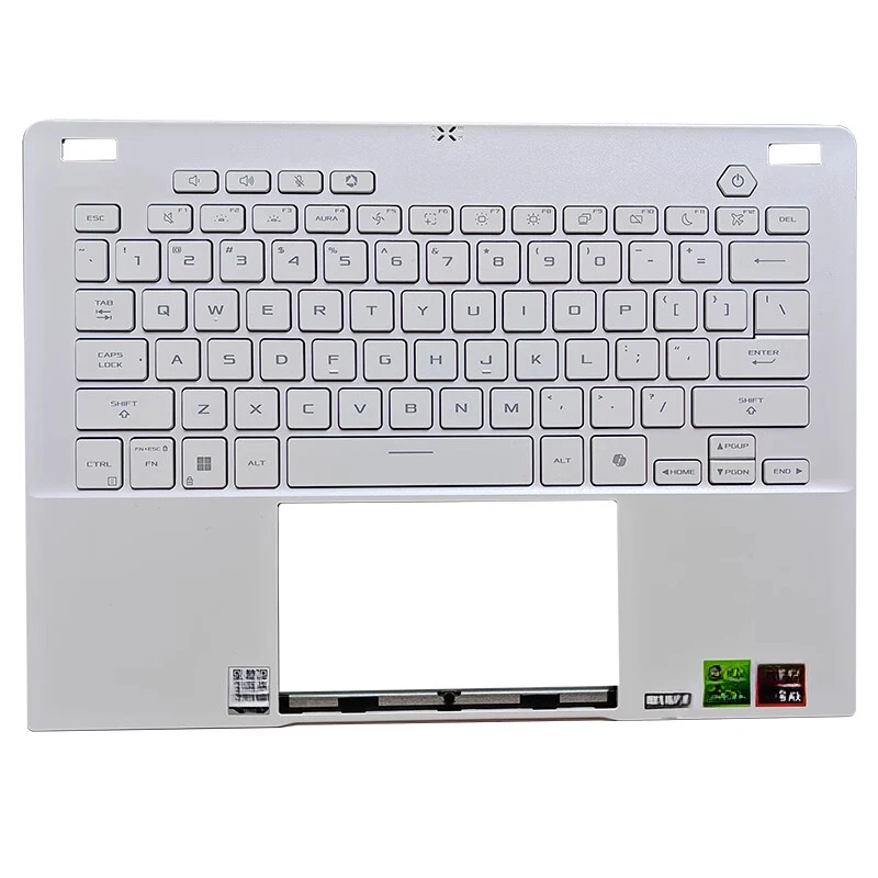LL+  Palmrest US with Keyboard White for ASUS TUF Gaming A14 FA401 FA401W