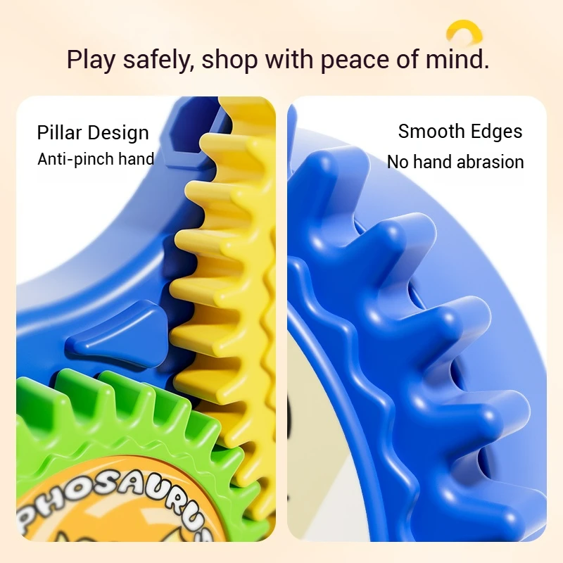 Juego de construcción de engranajes eléctricos para niños, modelo de ensamblaje de engranajes giratorios 3D, juego de juguetes de construcción STEM, juguetes educativos para niños, regalos de navidad