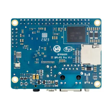 Banana Pi BPI-P2 PRO Development Board Rockchip RK3308 64bits Quad-core Cortex-A35 POE Module 512M DDR3 8G EMMC Support WiFi