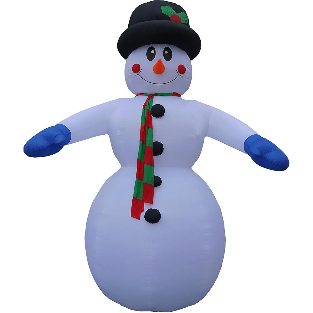 

236" Huge Christmas Inflatable Snowman Party Outdoor Yard Lawn Holiday Blow up Blowup Decoration