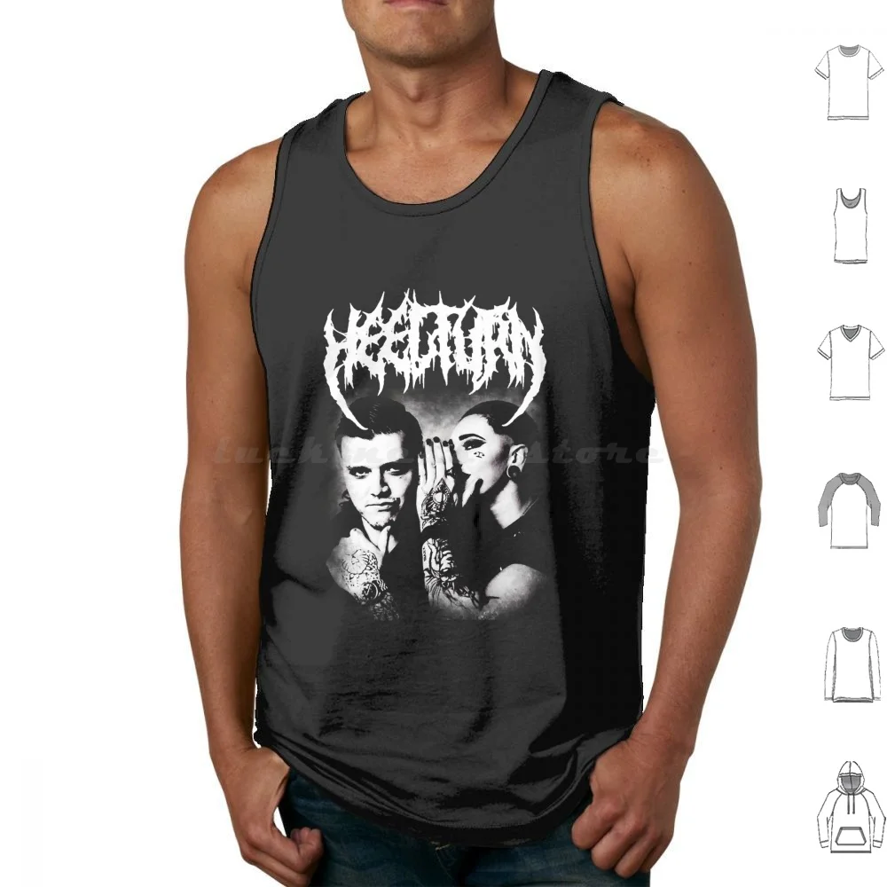 Camisetas sin mangas de juez con estampado de algodón Wrestling Rhea Ripley Rhea Ripley Judgment Balor Liv Morgan Charlotte Flair Dominik Pro