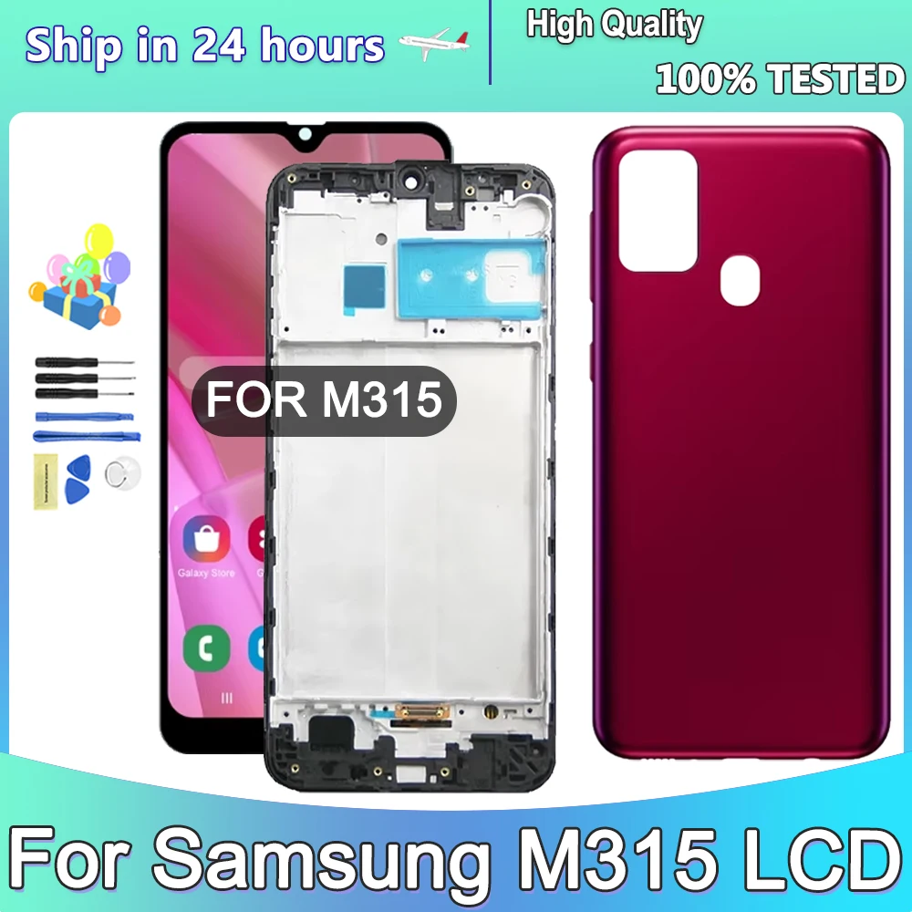 

TFT Display For Samsung Galaxy M31 M315 LCD Display Touch Screen Digitizer Assembly Replacment For Samsung SM-M315F LCD