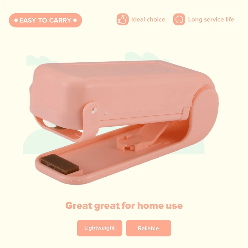 โปรโมชั่น! เครื่องซีลพลาสติกแพคเกจถุงเก็บเครื่องซีลขนาดเล็ก Handy สติกเกอร์และซีลสําหรับอาหารขนมขบเคี้ยวอุปกรณ์ครัว