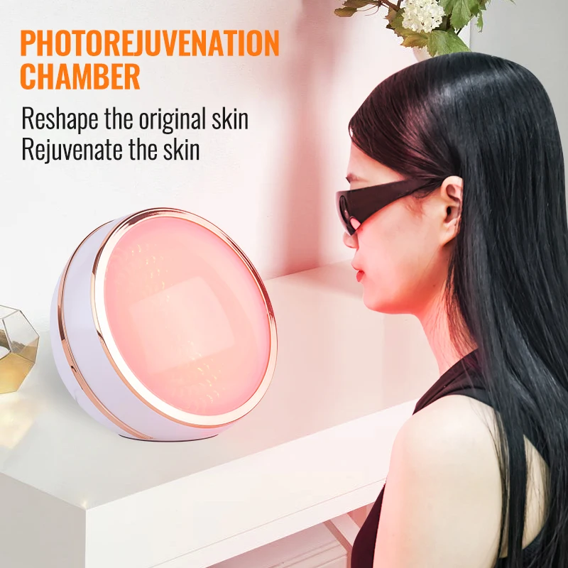 LED Beauty Skin care Light Removes Redness And Sensitivity Lifts The Face And rejuvenates The Skin LESEN beauty US EU PLUG