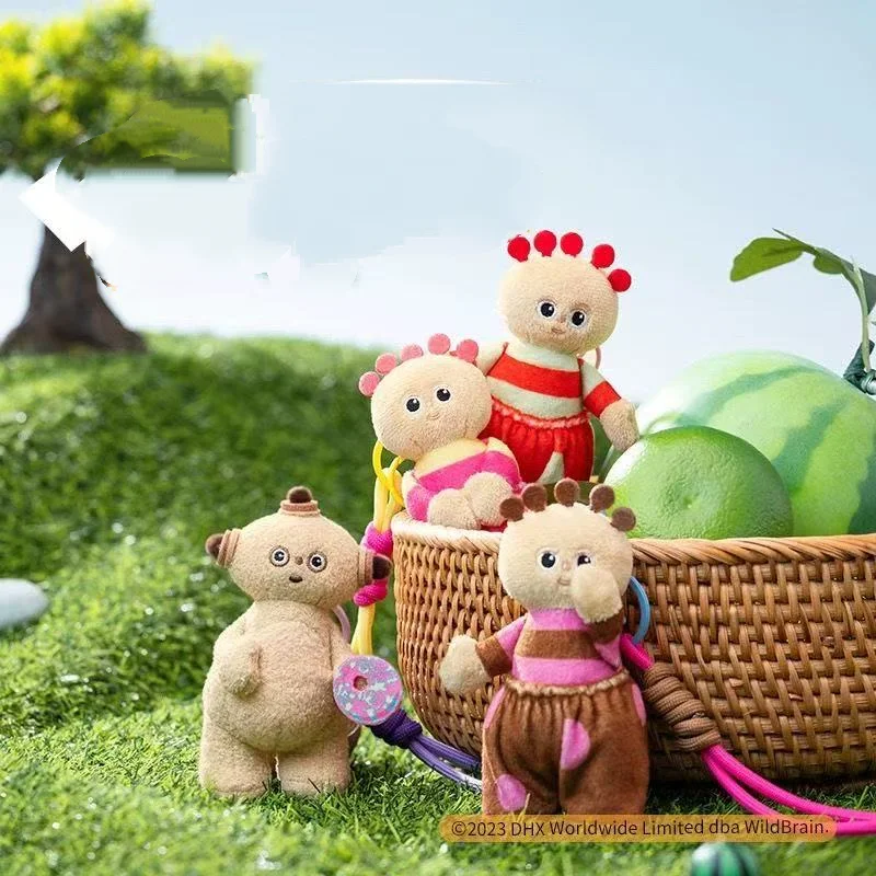 

11Cm In The Night Garden The Tombliboos Nylon Rope Soft Plush Filling Keychain Backpack Car Hang Ornament Feiend Christmas Gift