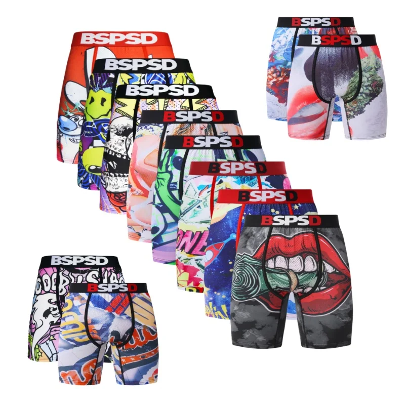 

Men's Breathable Underwear - Naked & Skin-Friendly for Stress-Free Wearing Experience Comfortable Lightweight Men's Boxer Briefs