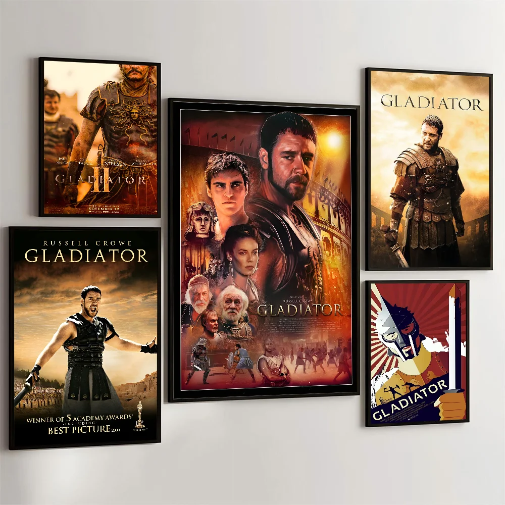 1 قطعة المصارع الفيلم الكلاسيكي المشارك الفيلم لزجة الملصقات الرجعية كرافت ورقة ملصق DIY بها بنفسك غرفة بار مقهى الجمالية الفن طلاء جدران #1