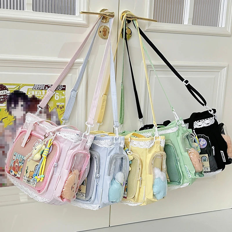 

Ballet Girl Large Capacity Ita Bag Japanese Anime Two-dimension Shoulder Crossbody Bag Women Handbag Gift For Friends