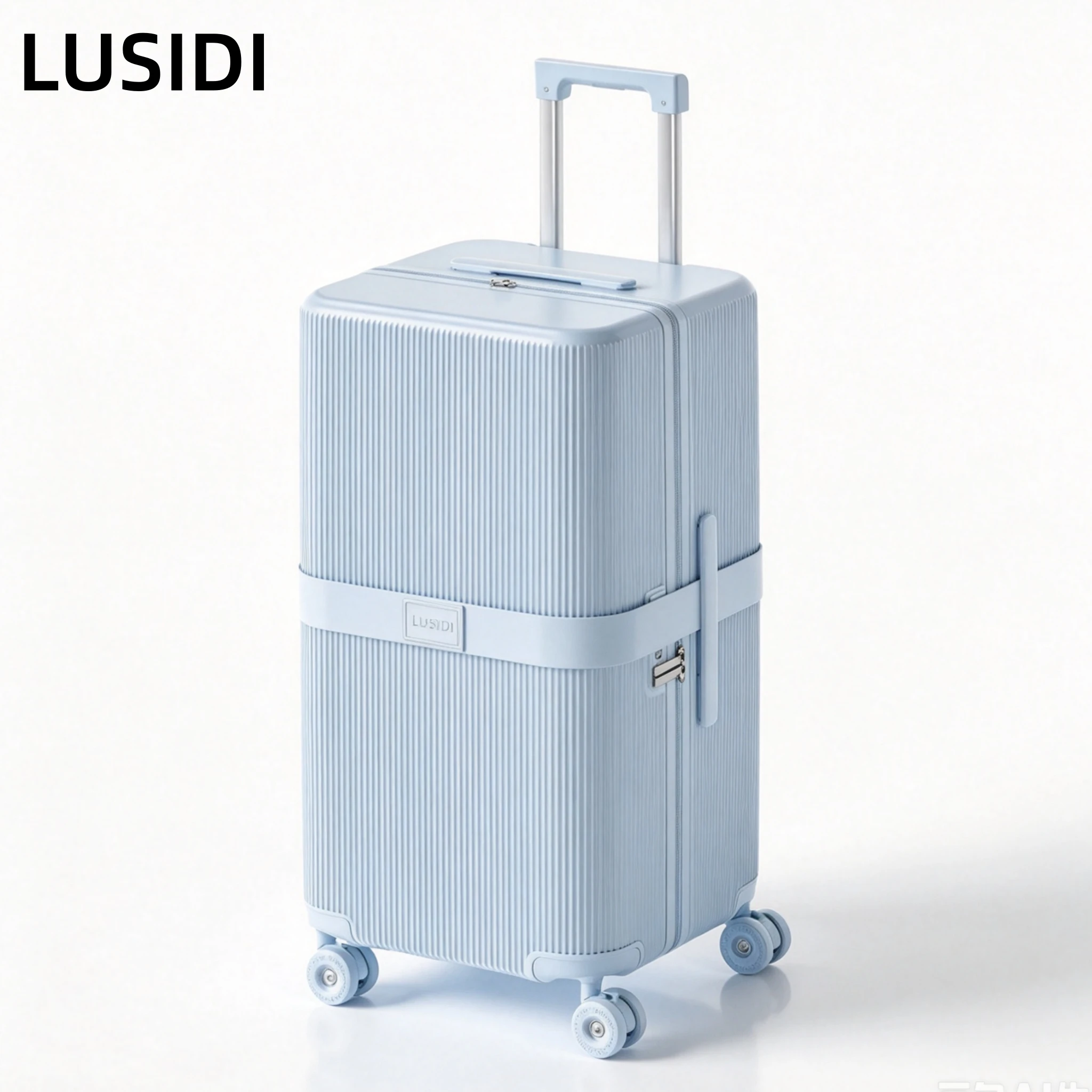 Women Suitcase Hard Shell PC Material with TSA Lock Rolling Luggage Fashoin Trolley Travel Case 20/24/26/28inch Large Capacity