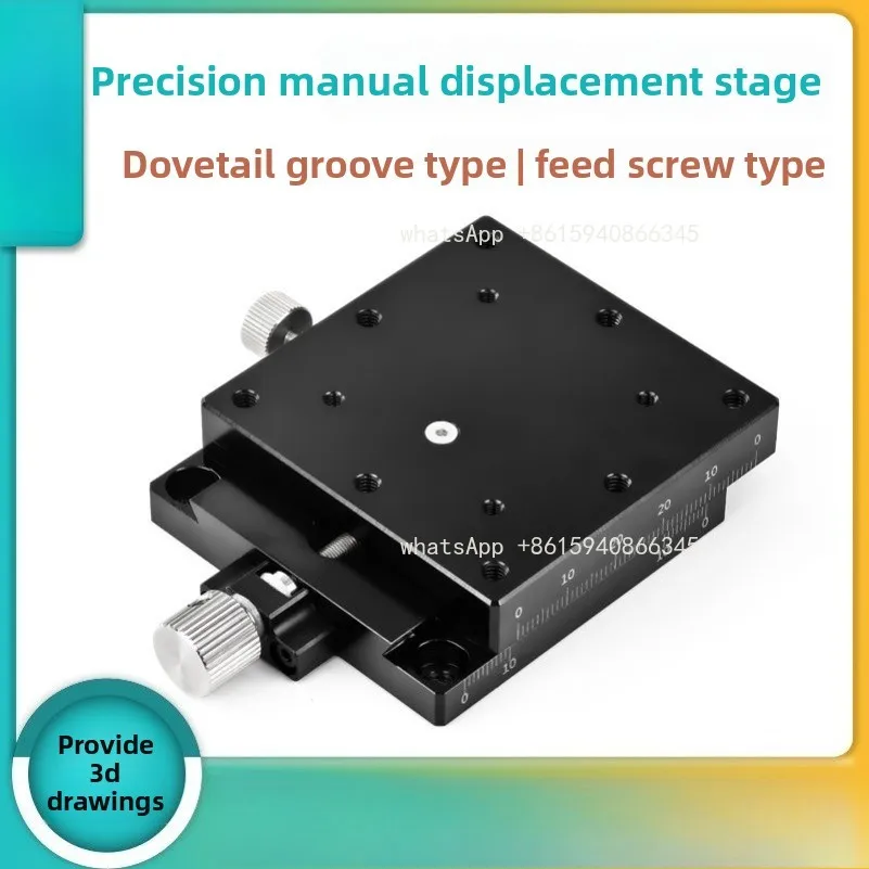 Precision LWFX/LWFY/LWFV/LWFDV25/40/60-L/-R dovetail sliding table manual displacement table