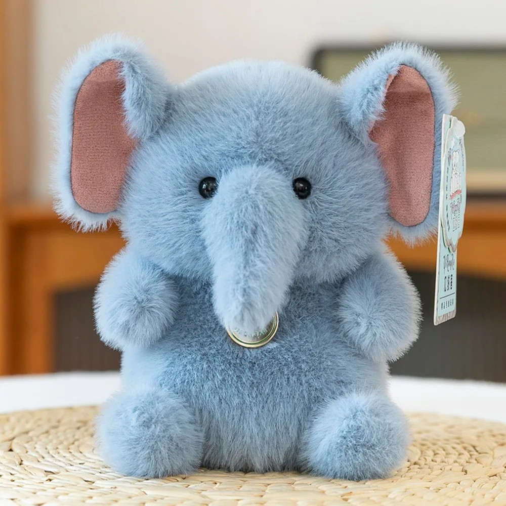 Schreibtisch Ornament Schildkröte sitzende Tiere Plüschtiere Katze Elefant Plüschpuppe Gefülltes Haustier Capybara Stofftier Kinderspielzeug