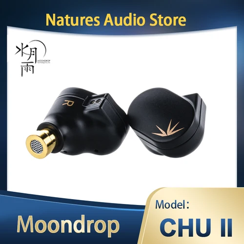 Moondrop CHU II-auriculares intrauditivos con controlador dinámico, Monitor CHU2, IEM, CHU II, 3,5mm, con cable desmontable de 0,78mm