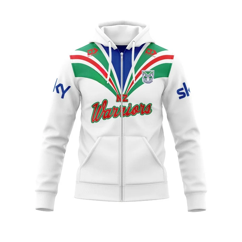 ZIP HOODIE 2024 New Zealand Warriors Youth HERITAGE Replica Jersey