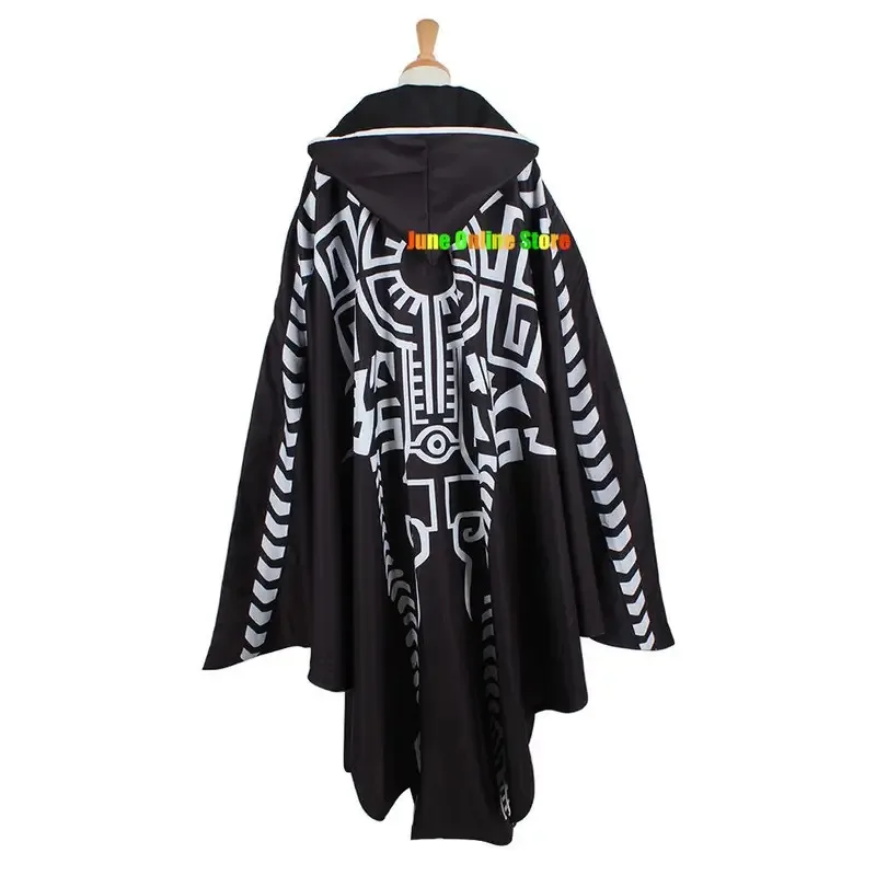 25COSMidna disfraz de Cosplay para mujer adulta traje de Cosplay para fiesta de Halloween Midna capa Sexy falda conjunto completo de talla grande