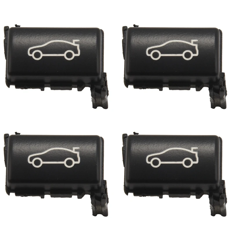 4X Tailgate Rear Trunk Switch Button Cover For BMW 1 2 3 4 5 6 7 X1 X3 Z4 Series,E81/E82/F22/F23/E90/F30/F32/E60/F10/F11