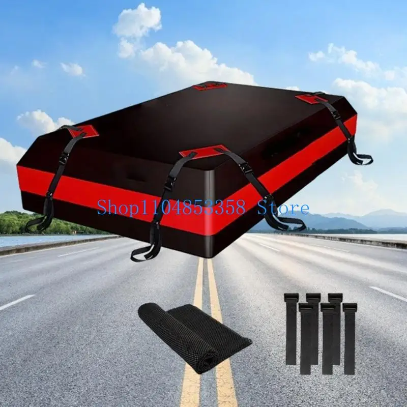652F Protective Car Roof Luggage Set Containing 6 Door Fasteners And Bottom Mat