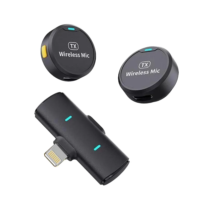 

M1 Mini Omni-Directional Wireless Lavalier Microphone Strong Magnet Type C Connector LED Display For Podcasting Vlogging Content