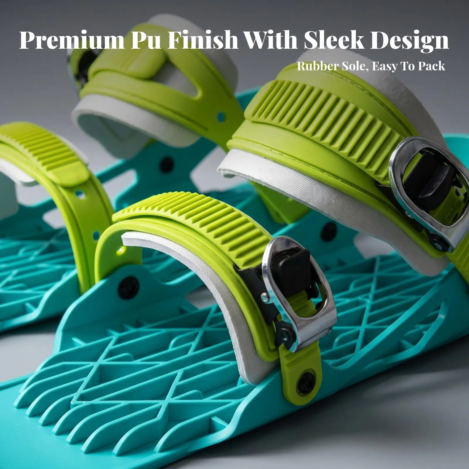Mini Ski Skates Reinforced Snowskates Ski Shoes Rugged Snowblades Lightweight for Skiers, Snow Parks, Sledding Hills