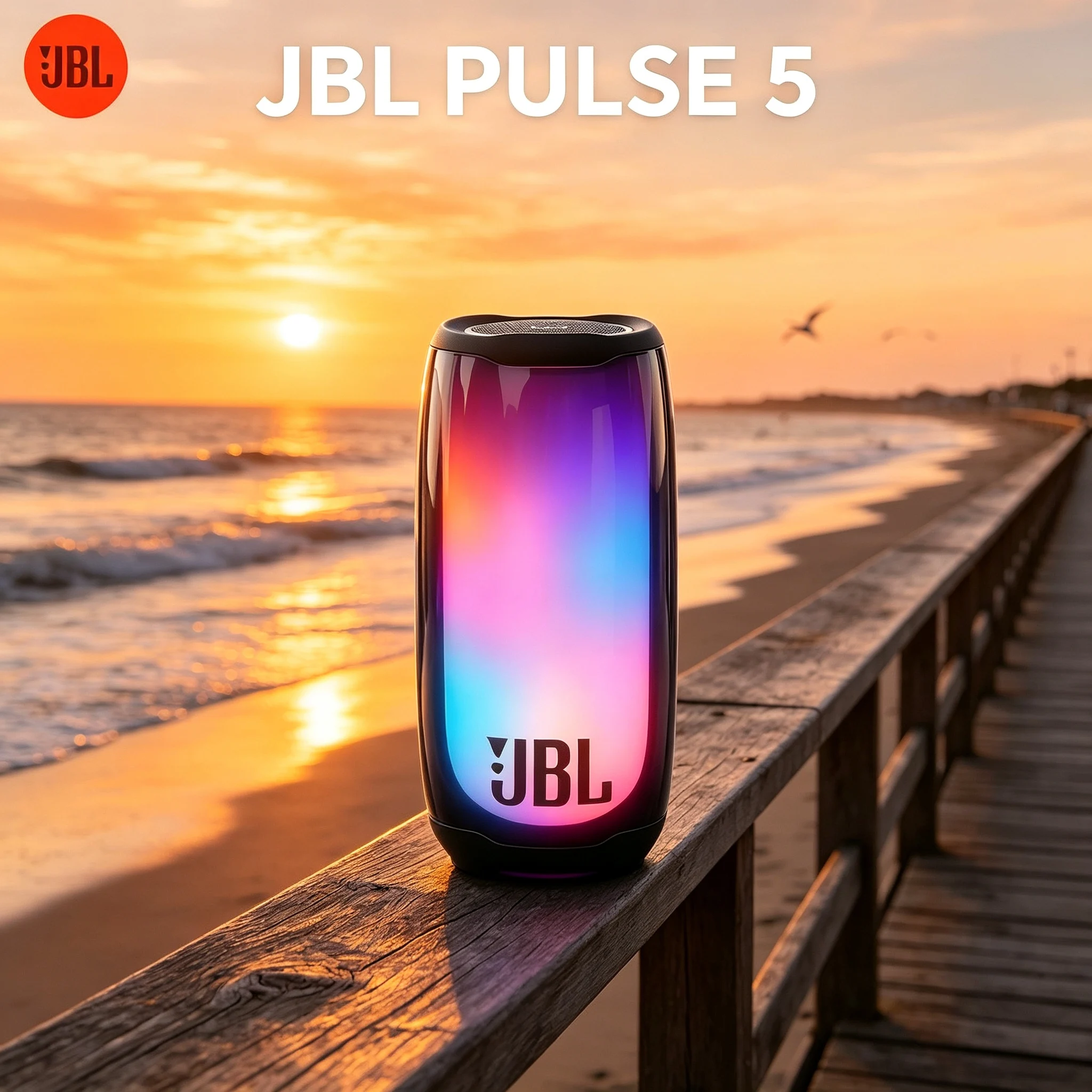Jbl Speaker Charge 5 - Беспроводная колонка JBL PULSE 5 для