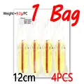 4pcs Yellow 12cm