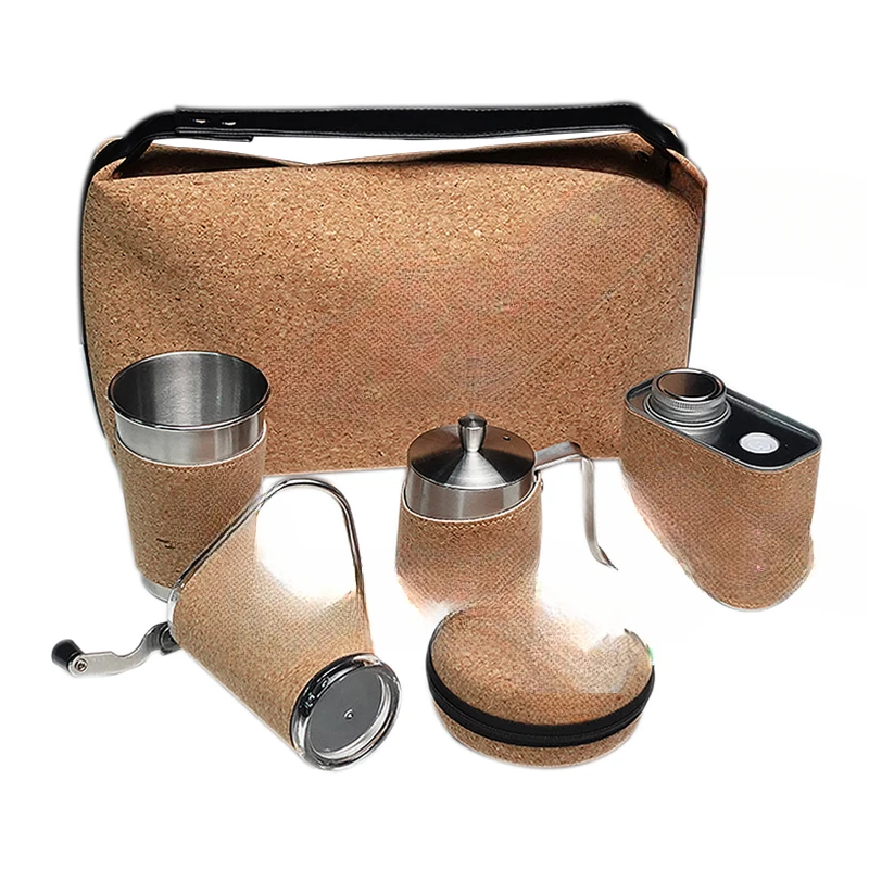 

Indoor Outdoor Travel Coffee Bag Manual Coffee Maker Kit Set With Package Pour Over Coffee Tea Sets