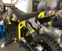 Snow Camouflage Vinyl Car Wrap Sticker #6