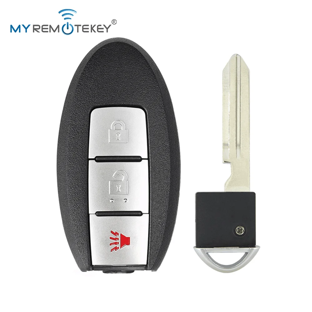 MYREMOTEKEY CWTWBU729 Smart Key Shell 3 Button for Nissan Versa Armada Pathfinder Rogue