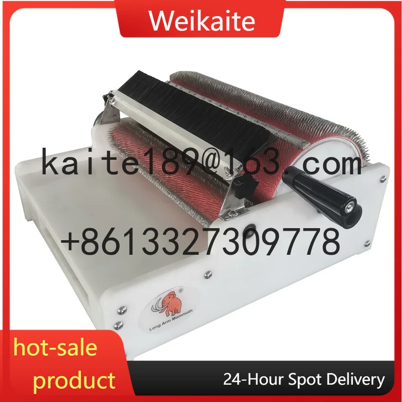 

Wool felt making tools wool carder wool drum hand carding machine carding machine