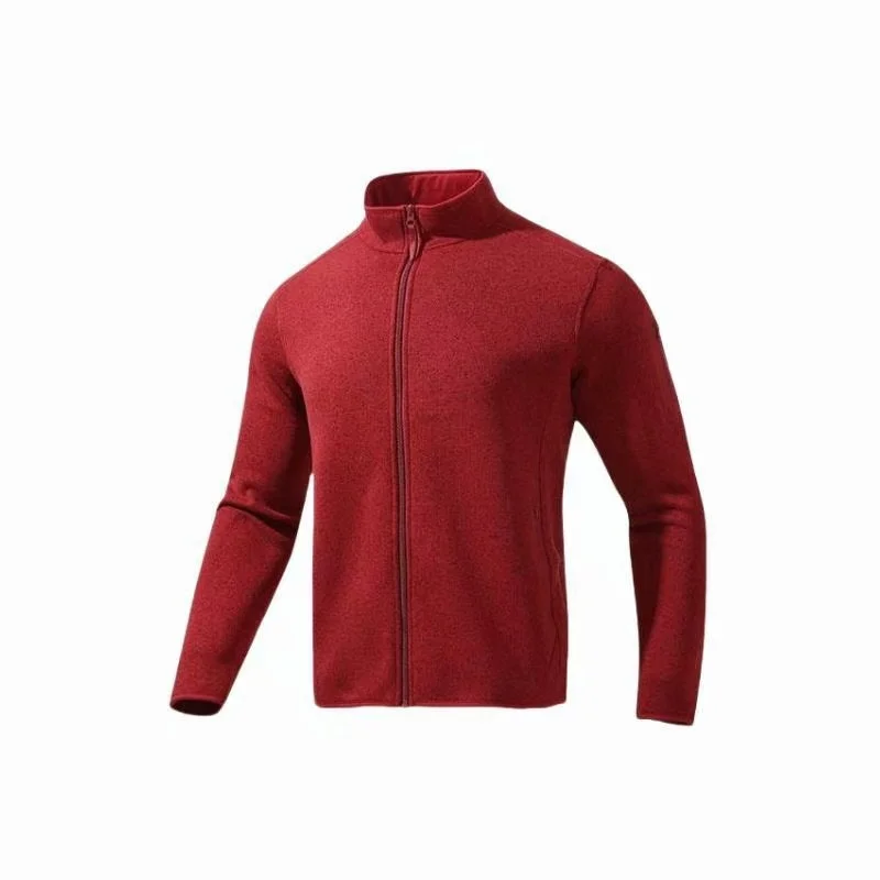 

Couple Casual Hoodie Zipper Cardigan High-Quality Unisex Stand-Up Collar Stylish And Cool Solid Color Knitted Fleece Jacket