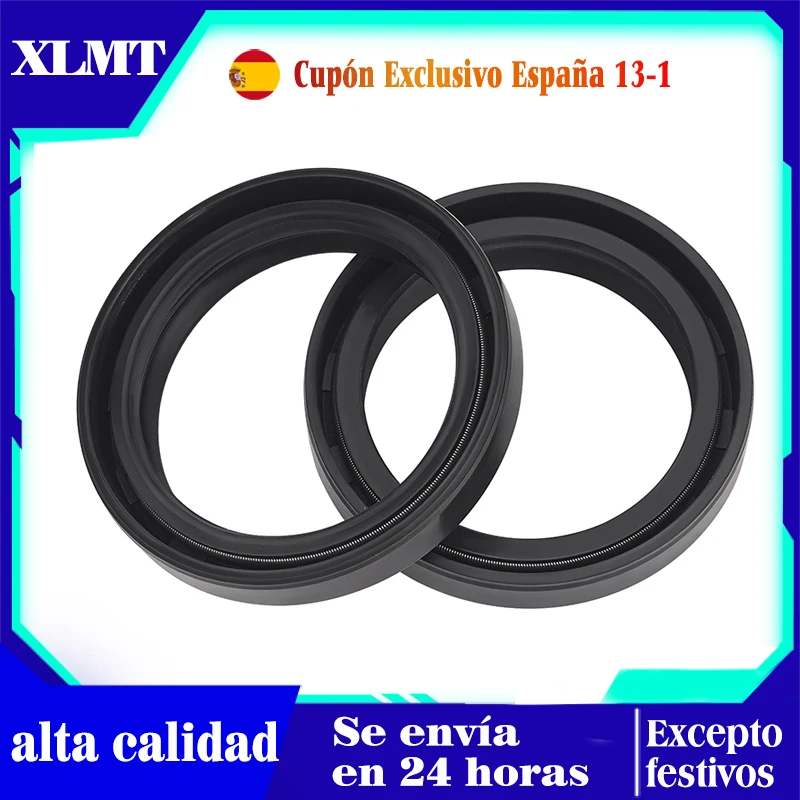 Amortiguador de horquilla delantera para motocicleta, sello antipolvo de aceite para SUZUKI DR650S, RMX250, RM250, RM125, AN400S, Burgman, GSF400, GSF600S, 41x 53x 8/10