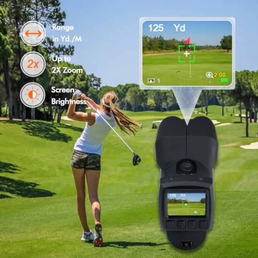 Telemetro monoculare a infrarossi Compact Plus per visione notturna Grey Bear con ingrandimento 6X per una visione notturna migliorata fino a 120 M a