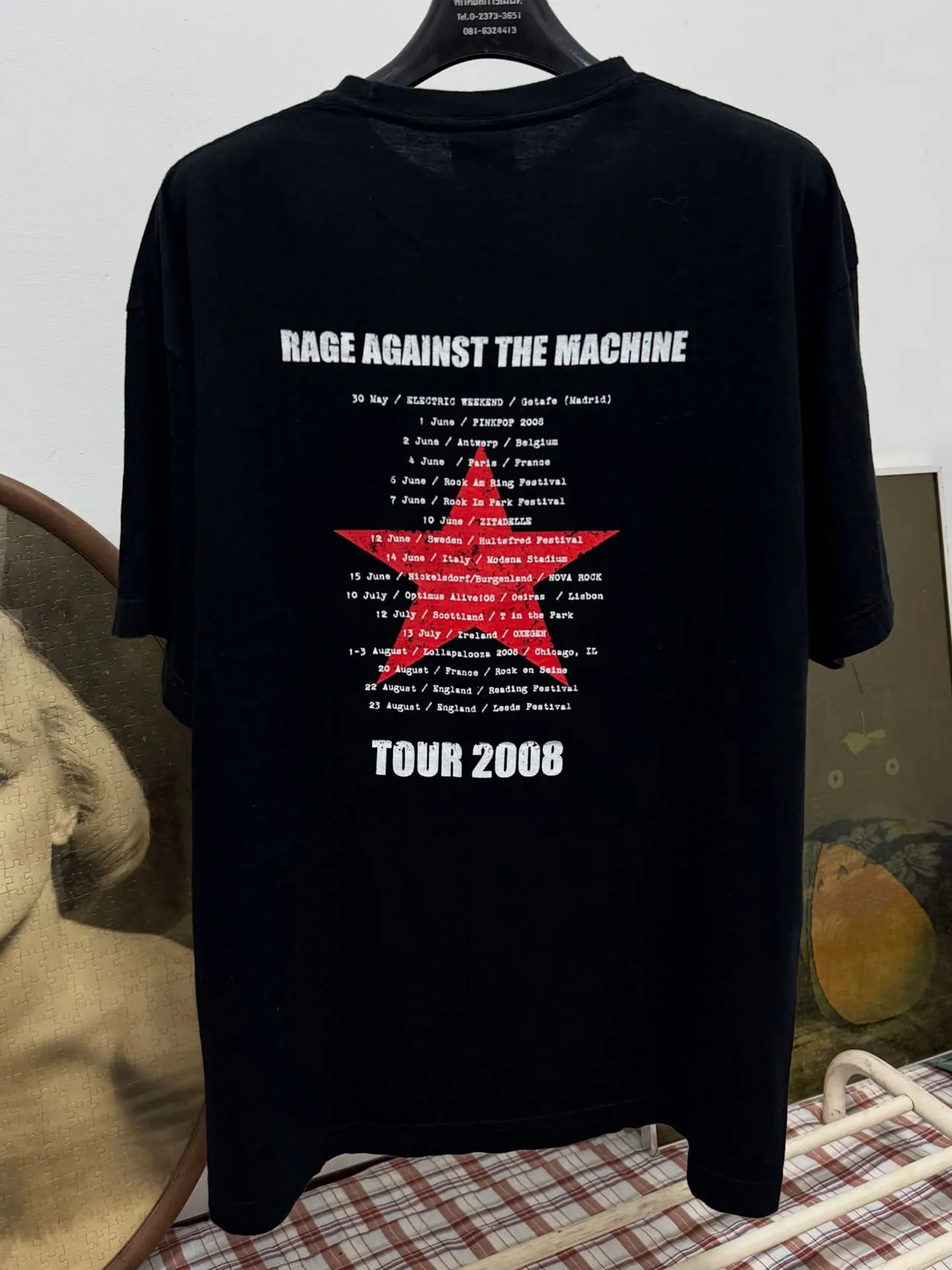 RA Violent Resistance to the Machine American Minimalist Style Short Sleeve T-Shirt Cityboy Retro Heavy Cotton Half Sleeve Tr...
