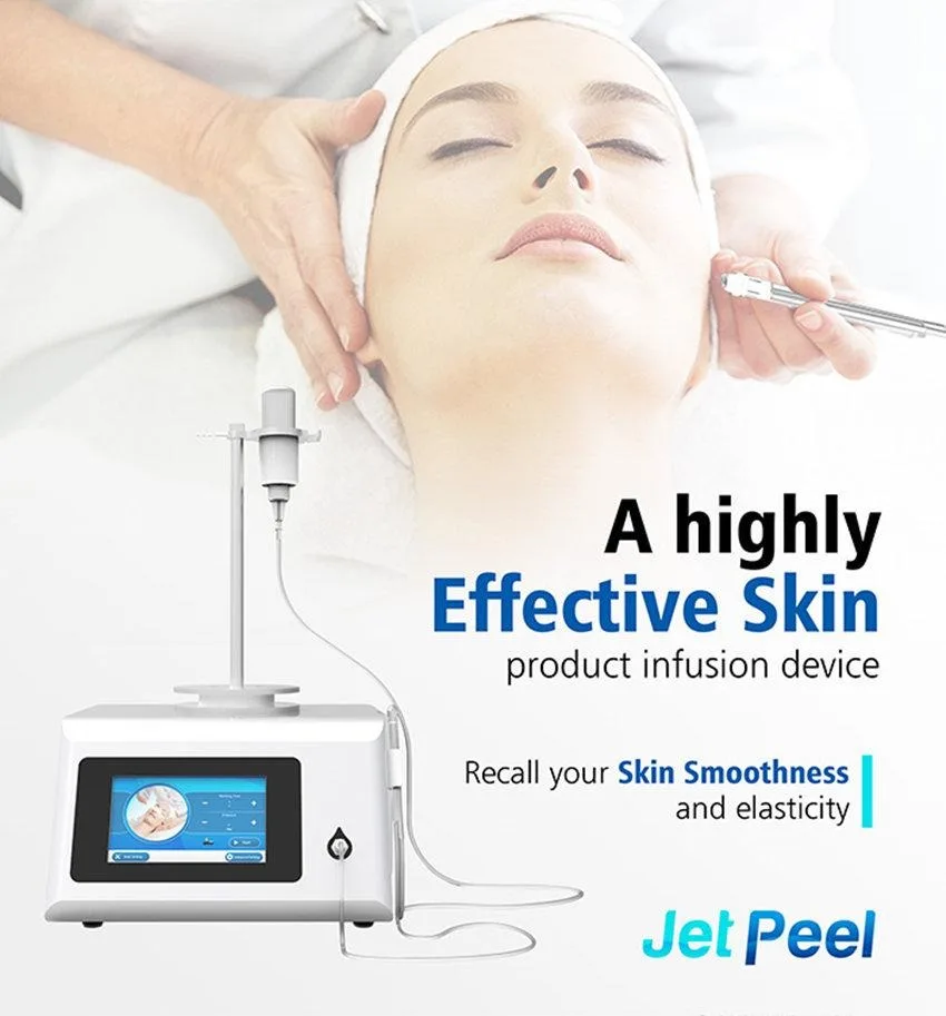 Jet Peel Machine Portable Oxygen Therapy Skin Rejuvenation Skin Care Deep Cleansing Injection Water Oxygen Device