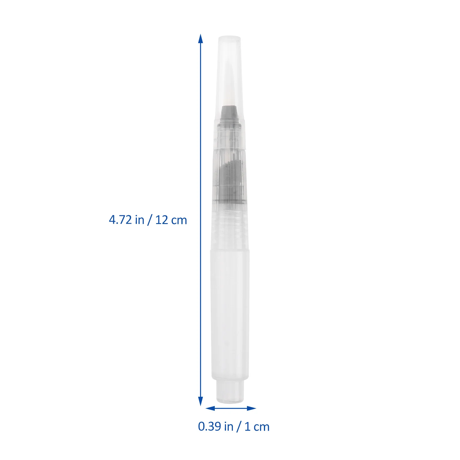 Canetas pequenas para aquarela, 20mm, pincel de água, recarregáveis, pincel de aquarela, pincéis de pintura aquarela para pintura em aquarela