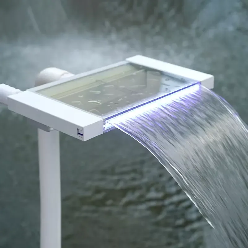 Unique Chasing Waterfall Wall Fountain Water Feature Outdoor