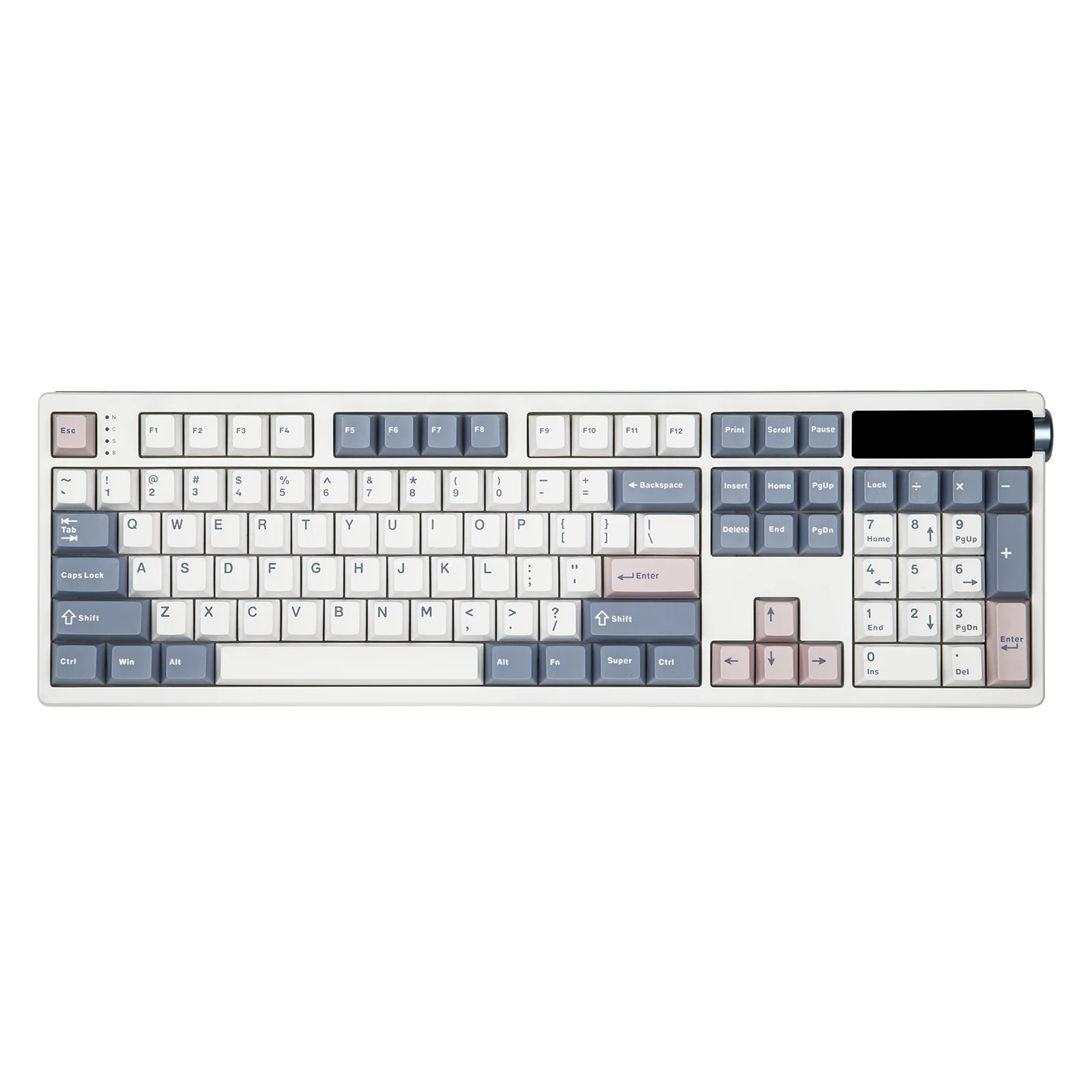 EPOMAKER TH108 PRO 100% Gasket-Mounted Tri-Mode Wireless Mechanical Keyboard RGB Backlight with TFT Smart Display & Knob