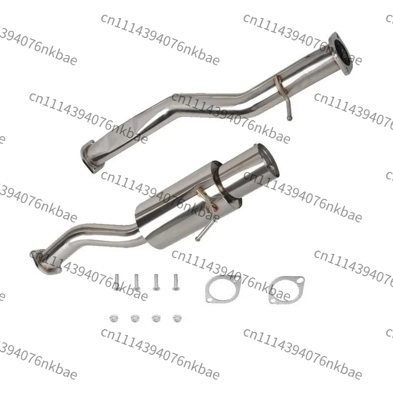 Stainless Steel Cat Back Exhaust Pipe Drift Spec, Full Exhaust System Fit Nissan 350Z Infiniti G35 2003-2008 EC46507