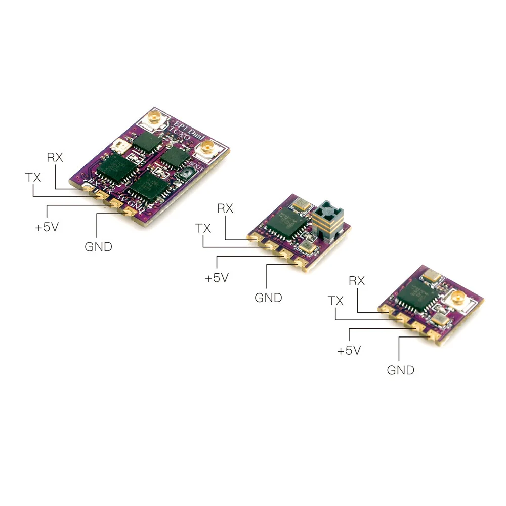 Happymodel 2.4G ELRS EP1/EP2/EP1 DUAL TCXO Ultra Small Long Range Receiver