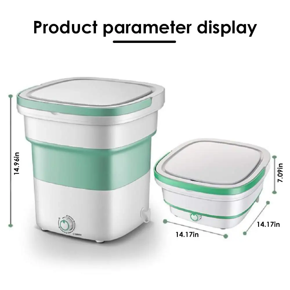 Mini Portable Wash Machine Lavadora Washer Underwear Stocking Dryer Top-load Washers Folding Washing Machine