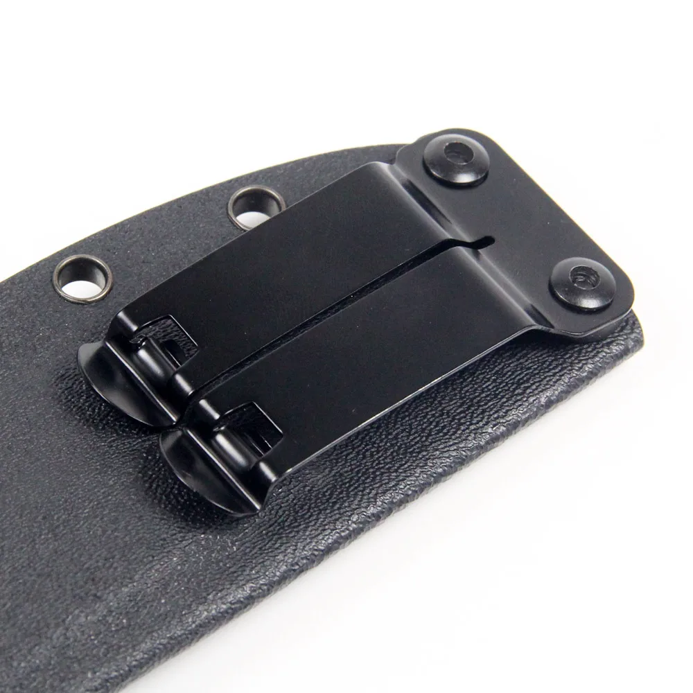 Stainless Steel  IWB Kydex Leather Hybrid Holster Belt Loop Clip Grip Hook For DIY With Mounting Hardware