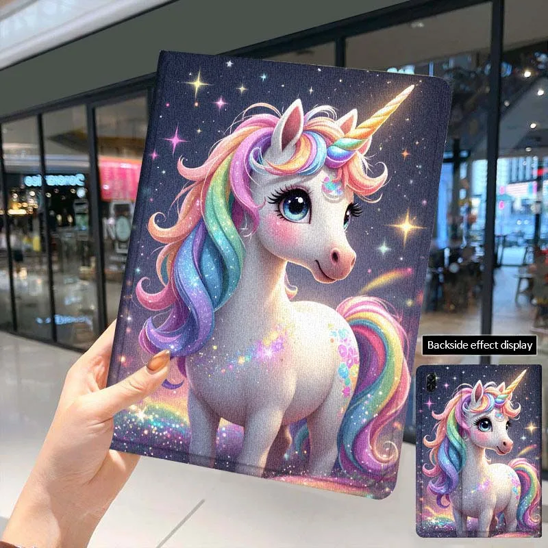 Creative Unicorn Cute For Huawei MatePad Air SE Pro M6 M5 M2 T10s T5 10 11 12.6 11.5 12 X 10.8 Inch 10.1 Tablet Case